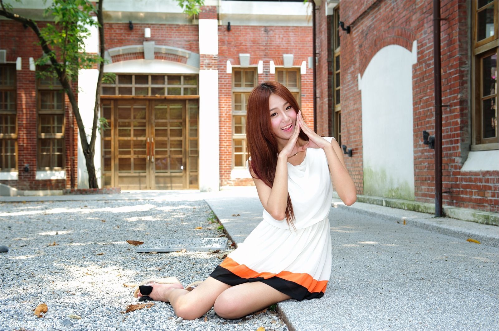 Beautyleg女神-小雪 Winnie-校园制服街拍写真合集 1